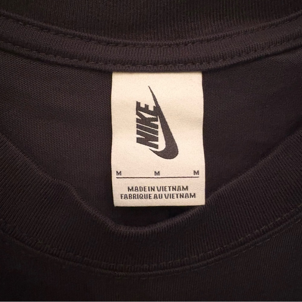 NIKE X STUSSY Black 2020 Graphic Loose Fit T-Shirt Size Medium - Picture 4 of 9